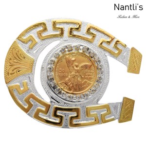 TM-23118 Hebilla vaquera con pedreria Mayoreo Wholesale mexican western belt buckle with rhinestones Nantlis Tradicion de Mexico