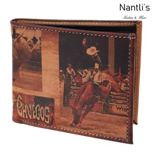 TM-41144 Carteras de piel Mayoreo Wholesale Leather Wallets Nantlis Tradicion de Mexico