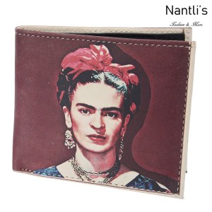 TM-41149 Carteras de piel Mayoreo Wholesale Leather Wallets Nantlis Tradicion de Mexico