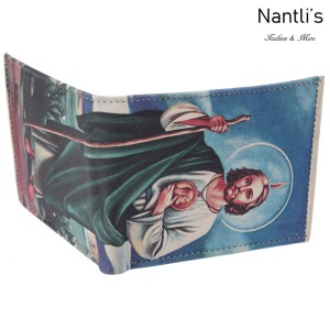 TM-41150 Carteras de piel Mayoreo Wholesale Leather Wallets Nantlis Tradicion de Mexico Open