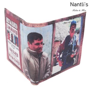 TM-41156 Carteras de piel Mayoreo Wholesale Leather Wallets Nantlis Tradicion de Mexico open
