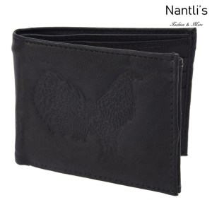 TM-41444 Carteras de piel grabadas gallo Mayoreo Wholesale engraved Leather Wallets Nantlis Tradicion de Mexico open