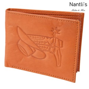 TM-41454 Carteras de piel grabadas Bota y Sombrero Mayoreo Wholesale engraved Leather Wallets Nantlis Tradicion de Mexico open
