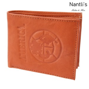 TM-41457 Carteras de piel grabadas America futbol Mayoreo Wholesale engraved Leather Wallets Nantlis Tradicion de Mexico open