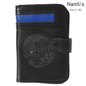 TM-41582 Porta-tarjetas de piel Mayoreo Wholesale Leather Business Cards Holders Nantlis Tradicion de Mexico