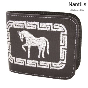 TM-41651 Carteras de piel Bordadas Mayoreo Wholesale Embroidered Leather Wallets Nantlis Tradicion de Mexico