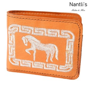 TM-41652 Carteras de piel Bordadas Mayoreo Wholesale Embroidered Leather Wallets Nantlis Tradicion de Mexico