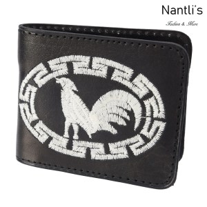 TM-41653 Carteras de piel Bordadas Mayoreo Wholesale Embroidered Leather Wallets Nantlis Tradicion de Mexico