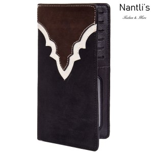 TM-41743 Porta-chequeras de piel Mayoreo Wholesale Leather Checkbook Holders Nantlis Tradicion de Mexico