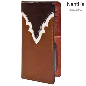 TM-41744 Porta-chequeras de piel Mayoreo Wholesale Leather Checkbook Holders Nantlis Tradicion de Mexico