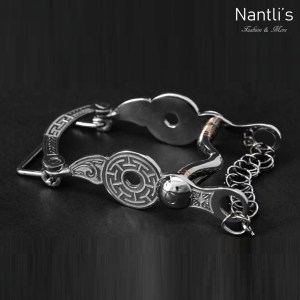 TM-52253 Hebilla charra mexicana de acero inoxidable Mayoreo Wholesale mexican handmade stainless steel buckle Nantlis Tradicion de Mexico