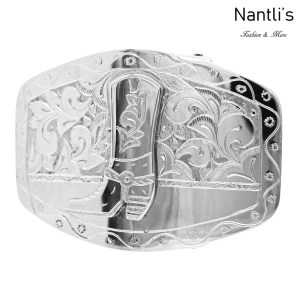 TM-52357 Hebilla charra mexicana de acero inoxidable Mayoreo Wholesale mexican stainless steel buckle Nantlis Tradicion de Mexico