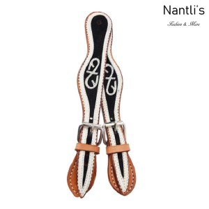 TM-53742 Correas para espuelas charras adulto Mayoreo Wholesale Charro Spur straps Nantlis Tradicion de Mexico
