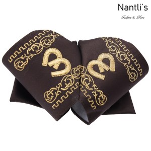 TM-72504 Moño Charro bordado Mayoreo Wholesale Charro Bow Tie Nantlis Tradicion de Mexico