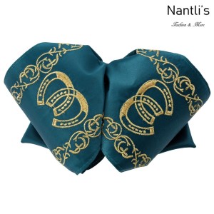 TM-72514 Moño Charro bordado Mayoreo Wholesale Charro Bow Tie Nantlis Tradicion de Mexico