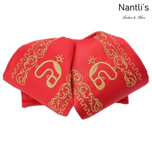 TM-72539 Moño Charro bordado Mayoreo Wholesale Charro Bow Tie Nantlis Tradicion de Mexico