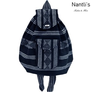 TM-74261 Mochila Mexicana Artesanal Rasta Mayoreo Wholesale Mexican Backpack Nantlis Tradicion de Mexico