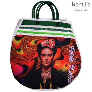 TM-90242 Bolsa Tradicional Mexicana Frida kahlo Mayoreo Wholesale Mexican Tote Bag Nantlis Tradicion de Mexico