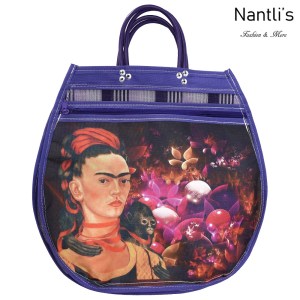 TM-90243 Bolsa Tradicional Mexicana Frida kahlo Mayoreo Wholesale Mexican Tote Bag Nantlis Tradicion de Mexico