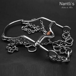 TM-51211 freno para caballo acero inoxidable charro mexican mayoreo wholesale handmade stainless steel horse bit Nantlis Tradicion de Mexico