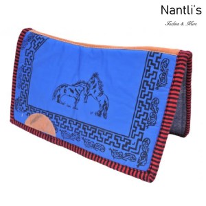 TM-66312 Carona de Lona Repelente para silla de montar caballo mayoreo wholesale Repellent canvas horse Saddle pad Nantlis Tradicion de Mexico