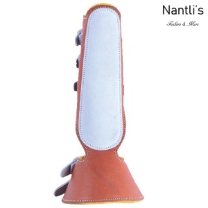 TM-84304 Canilleras con Campana para caballo mayoreo wholesale horse leg guards Nantlis Tradicion de Mexico