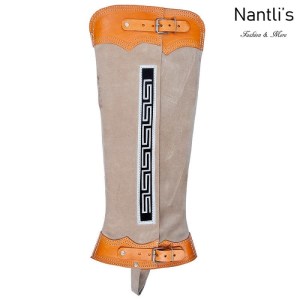 TM-85140 Polainas Largas de Gamuza para charro mayoreo wholesale mexican horse riding short chaps Nantlis Tradicion de Mexico