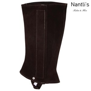 TM-85201 Polainas cortas de Gamuza para charro mayoreo wholesale mexican horse riding short chaps Nantlis Tradicion de Mexico