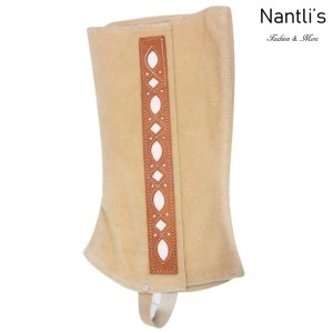 TM-85216 Polainas cortas de Gamuza para charro mayoreo wholesale mexican horse riding short chaps Nantlis Tradicion de Mexico