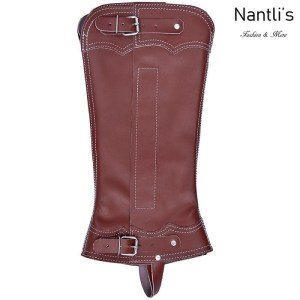 TM-85221 Polainas cortas de Gamuza para charro mayoreo wholesale mexican horse riding short chaps Nantlis Tradicion de Mexico