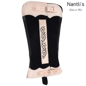 TM-85248 Polainas cortas de Gamuza para charro mayoreo wholesale mexican horse riding short chaps Nantlis Tradicion de Mexico
