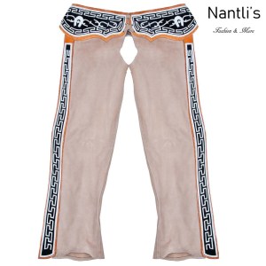 TM-85317 chaparreras navajeadas de gamuza mayoreo wholesale Suede leather fine chaps Nantlis Tradicion de Mexico