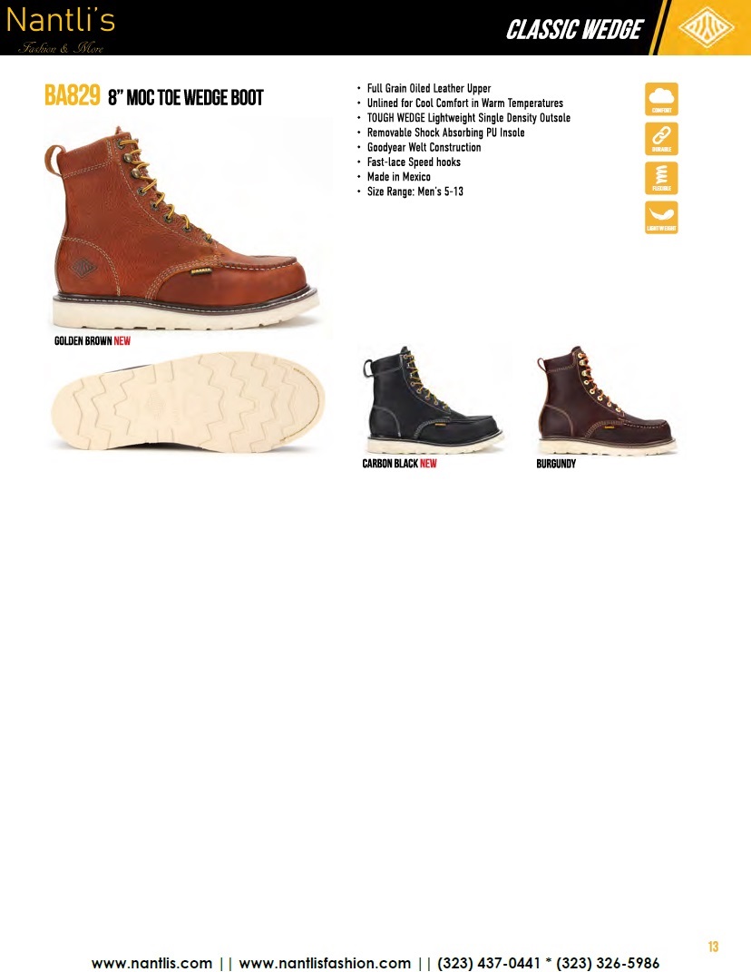 Nantlis vol BA12 botas de trabajo mayoreo catalogo Wholesale Work boots_Page_13