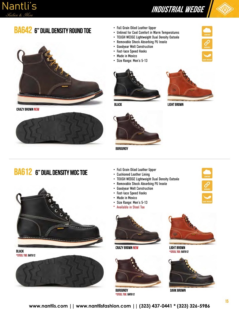 Nantlis vol BA12 botas de trabajo mayoreo catalogo Wholesale Work boots_Page_15