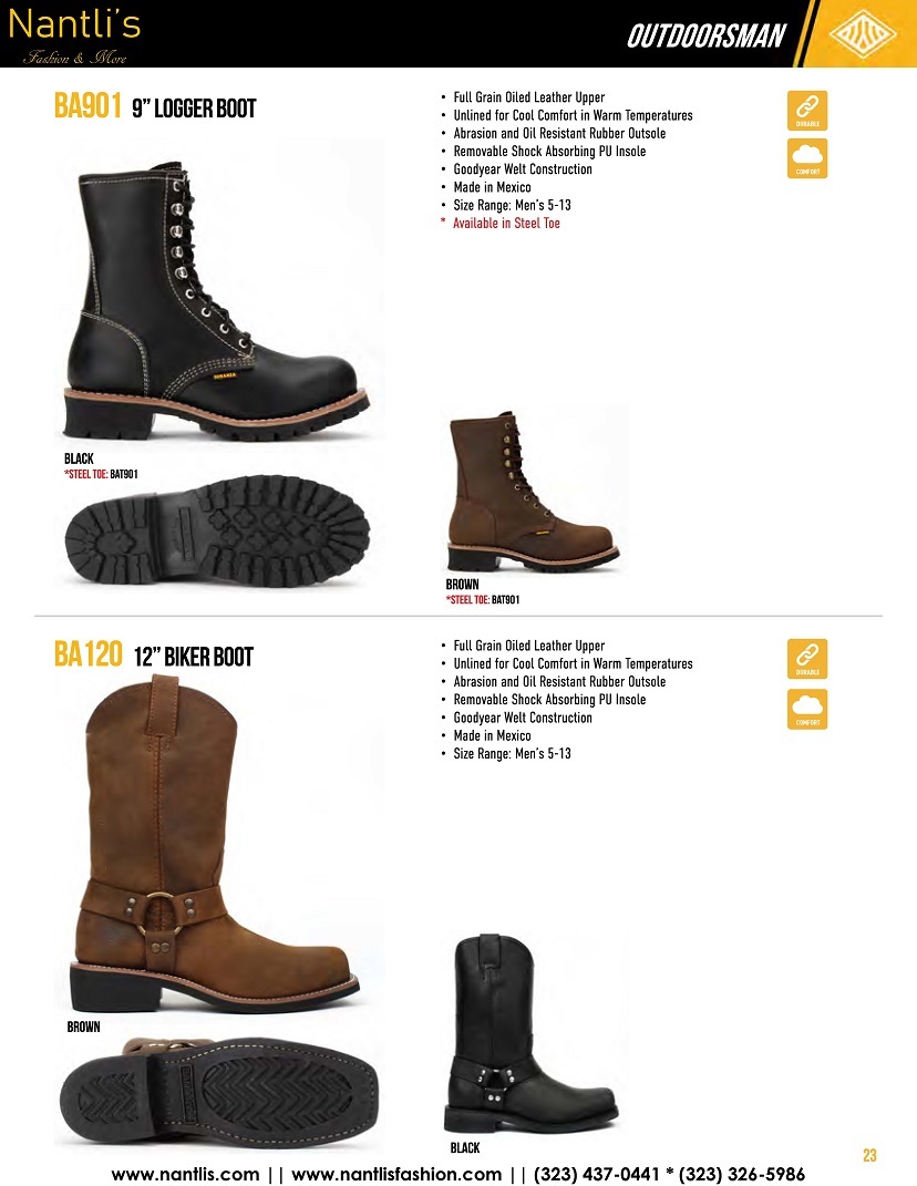 Nantlis vol BA12 botas de trabajo mayoreo catalogo Wholesale Work boots_Page_23
