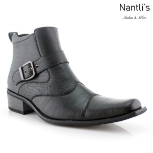 Botas para Hombre FA-ALEJANDRO Black Mayoreo Wholesale Men's Fashion Boots Nantlis