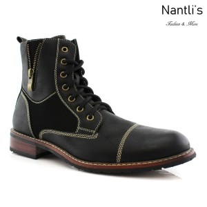 Botas para Hombre FA-ANDY Black Mayoreo Wholesale Men's Fashion Boots Nantlis