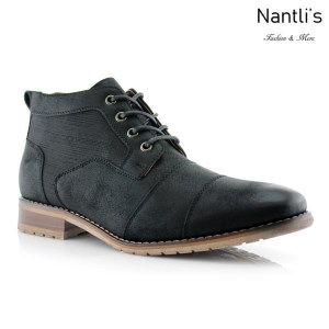 Botas para Hombre FA-BLAINE Black Mayoreo Wholesale Men's Fashion Boots Nantlis