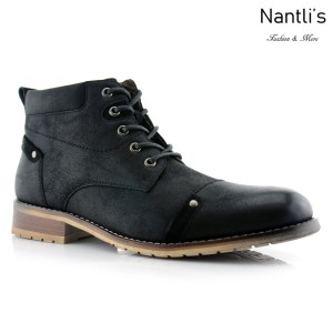 Botas para Hombre FA-COLIN Black Mayoreo Wholesale Men's Fashion Boots Nantlis
