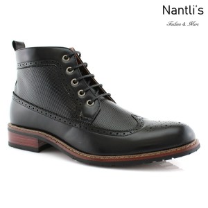 Botas para Hombre FA-MICHAEL Black Mayoreo Wholesale Men's Fashion Boots Nantlis