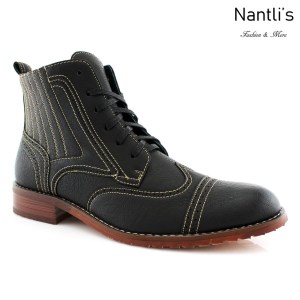 Botas para Hombre FA-ROMAN Black Mayoreo Wholesale Men's Fashion Boots Nantlis