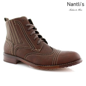 Botas para Hombre FA-ROMAN Dark Brown Mayoreo Wholesale Men's Fashion Boots Nantlis