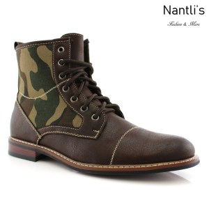 Botas para Hombre FA-TROY Brown Mayoreo Wholesale Men's Fashion Boots Nantlis