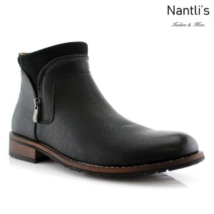 Botas para Hombre FA-WILLIE Black Mayoreo Wholesale Men's Fashion Boots Nantlis
