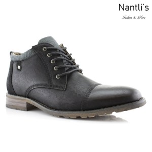 Botas para Hombre PF-BRENTON Black Mayoreo Wholesale Men's Fashion Boots Nantlis