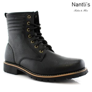 Botas para Hombre PF-BRIAN Black Mayoreo Wholesale Men's Fashion Boots Nantlis