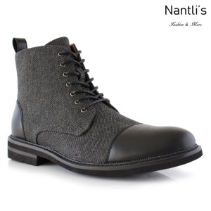 Botas para Hombre PF-BROOKE Black Mayoreo Wholesale Men's Fashion Boots Nantlis