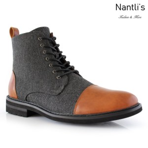 Botas para Hombre PF-BROOKE Brown Mayoreo Wholesale Men's Fashion Boots Nantlis