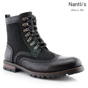 Botas para Hombre PF-COHEN Black Mayoreo Wholesale Men's Fashion Boots Nantlis
