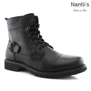 Botas para Hombre PF-FABIAN Black Mayoreo Wholesale Men's Fashion Boots Nantlis